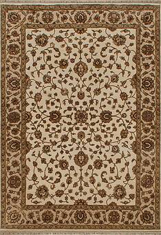 дизайн ковра Kashan gold 10/10 SC-733-6-Ivory/Camel