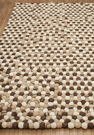ковер в перспективе Nature Peblle Rug-Brown