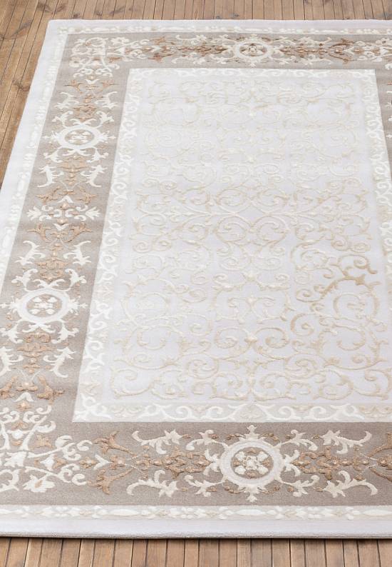 Турецкий синтетический ковер 12451-Cream