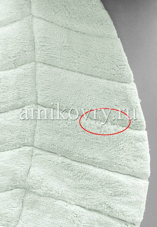 Зеленый коврик для ванной из хлопка Tropic-Green discount