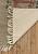 Безворсовый ковер из хлопка JHC-12 beige with nautic 1742