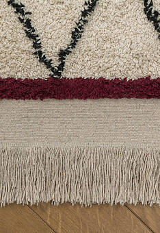 фрагмент ковра Lorena Canals Cotton Bereber Criss