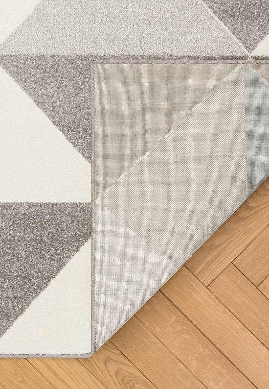 Недорогой современный ковер F276-Gray
