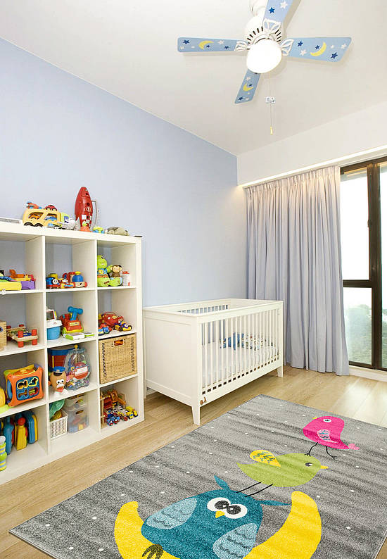 Недорогой синтетический ковер C227-Multicolor