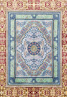 фрагмент ковра Ottoman Silk Farshineh-Red