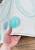 Пастельный коврик для ванной Alinda 885 Light Mint Green
