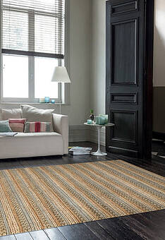 циновка в интерьере Flatweave S-1103 Grey Multy XW