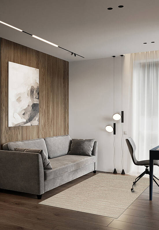 Безворсовый ковер RA6032-R556