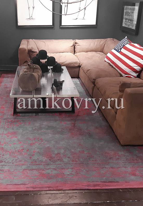 Безворсовый хлопковый ковер LA3313-L72 discount2