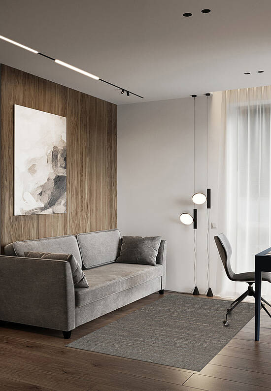 Безворсовый ковер RA6032-R168