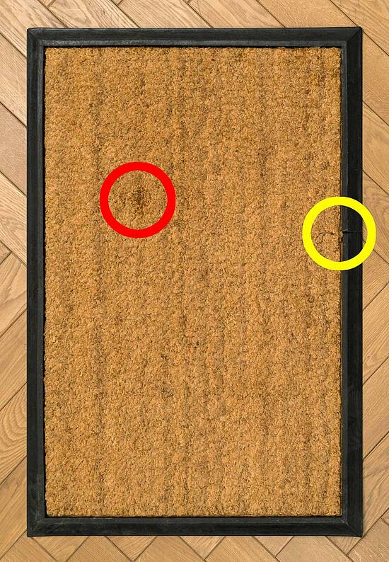 Входной коврик из кокосовой щетины Coco Ramp-CR-101 discount12