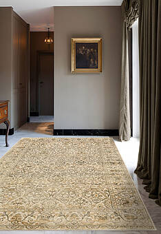 ковер в интерьере Kashan gold NE-2349 10/10 Mix/Mix