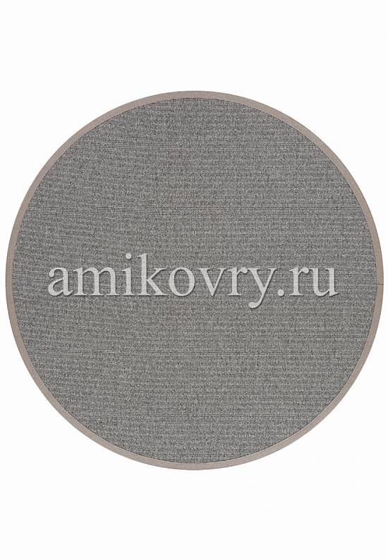 Шерстяной безворсовый ковер Dark Grey