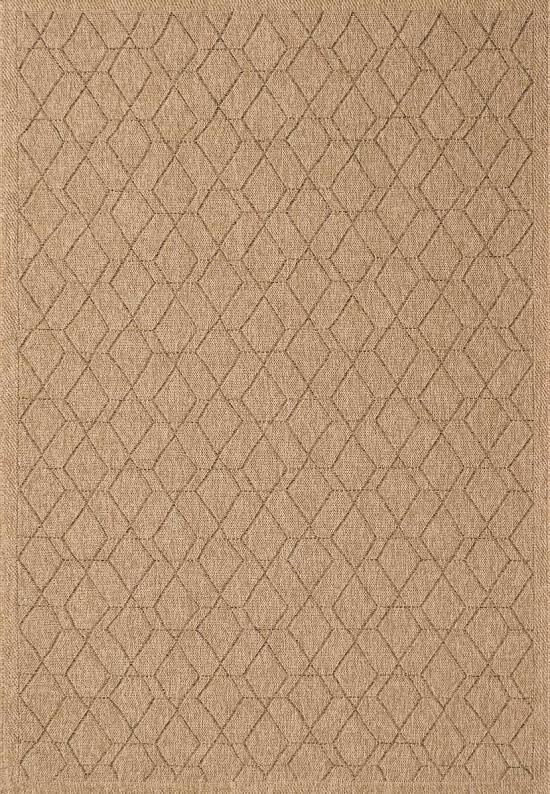 Современная циновка для дома и улицы 64984-178 Brown