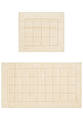 Комплект ковриков для ванной Confetti Bath Cotton Uni 17725 1640 Naturel-Ecru