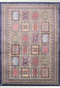 дизайн ковра Ottoman Silk Farshineh-Dark Blue