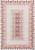 Турецкий синтетический ковер 12602-Cream/Pink