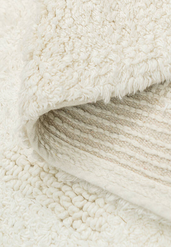 Белый комплект ковриков для ванной Togo-Ecru