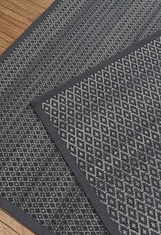 фрагмент безворсового ковра Smart Weave Tsirgu-Carbon