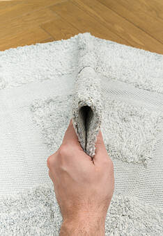 фактура коврика для ванной Irya Bath Vivian-Blue