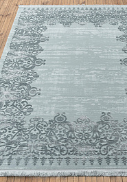 ковер в перспективе против ворса Touch 5326 Turqoise