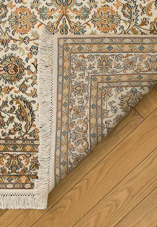 Шелковый ковер ручной работы IIST-GIC7KKJC5 All Over Cream