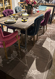 безворсовый ковер в интерьере Ambiance LA5641-L372 discount