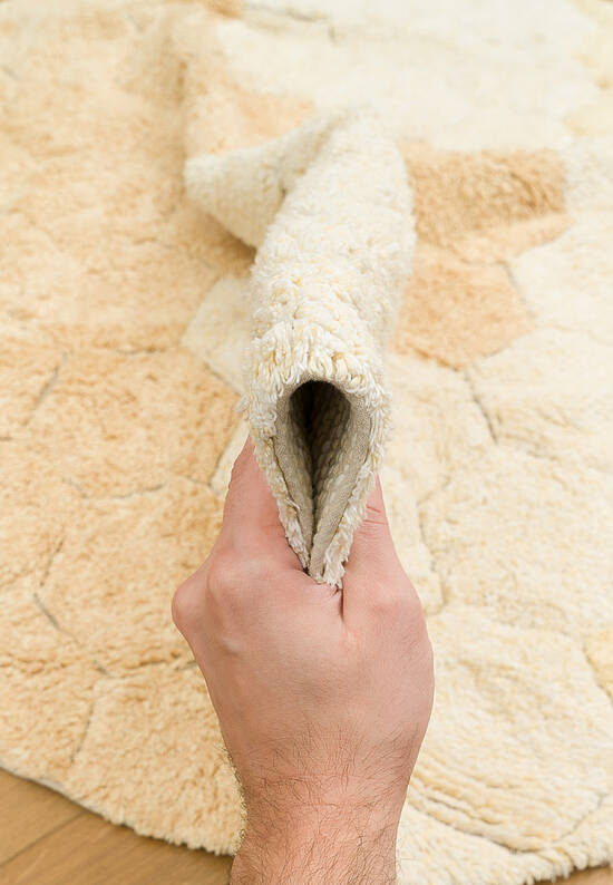 Детский стираемый ковер Honeycomb Gold