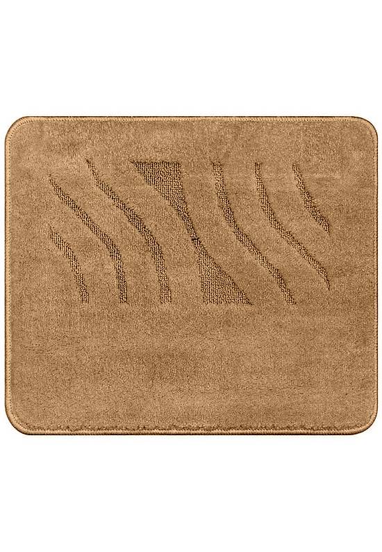 Коричневый коврик для ванной Symphony 2546 Light Brown