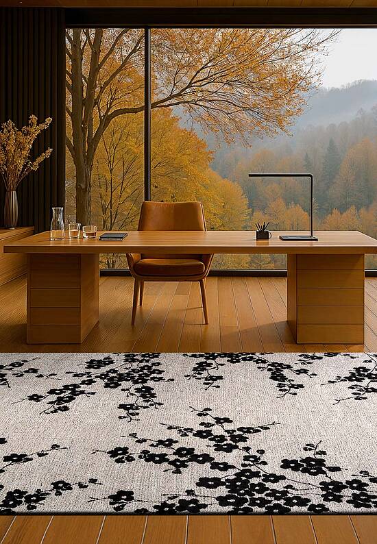 Бельгийский безворсовый ковер LP5231-L447