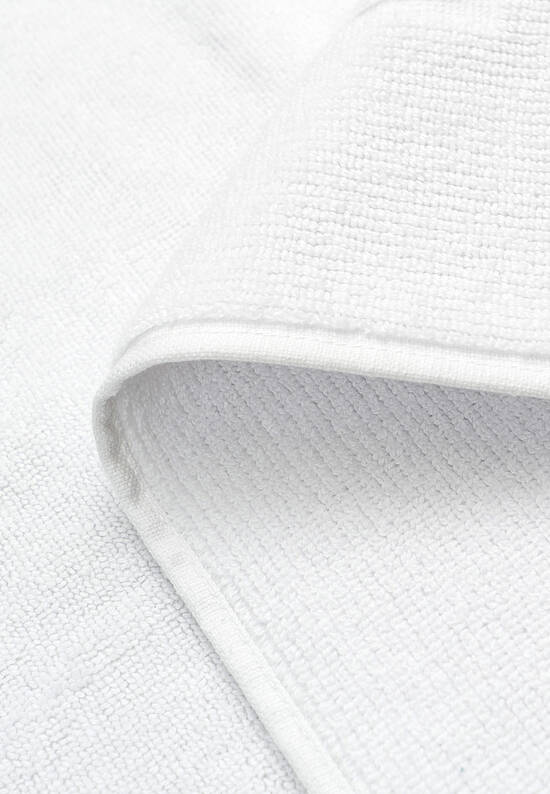 Белый коврик для ванной из хлопка White