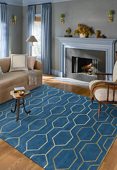 ковер в интерьере Wedgwood Home Arris Marine