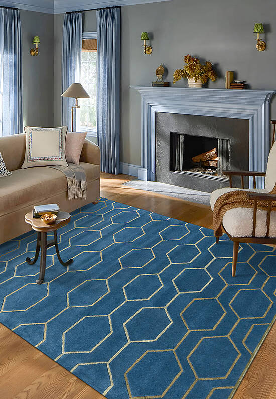 Шерстяной ковер Arris Marine