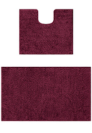 дизайн комплекта ковриков для ванной Confetti Bath Unimax 2576 Aubergine BQ