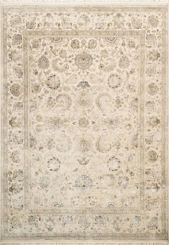 Элитный ковер ручной работы NRA-16-3 10/10 Antique White/Antique White
