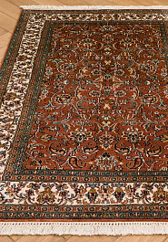 ковер в перспективе против ворса Cashmir 244158-Afshar rust/beige