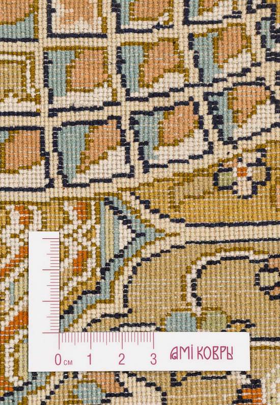 Шелковый ковер ручной работы Gumband Gold Beige