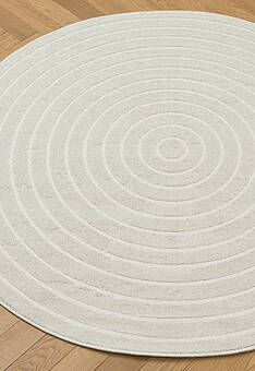 ковер в перспективе против ворса Sicilia RS6026-R454 круг