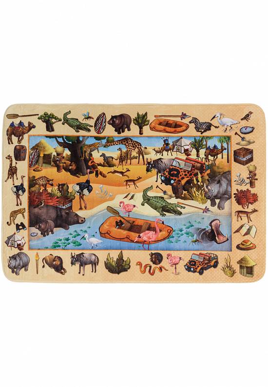 Детский мягкий игровой коврик Savane Discovery
