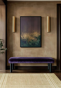 ковер в интерьере Lustre HWL-172-Clay/Soft Beige