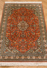 ковер в перспективе против ворса Cashmir 244236-Kerman rust/beige