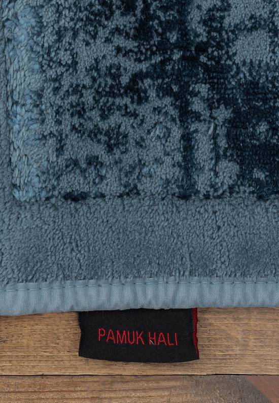 Турецкий ковер из хлопка и вискозы Patchwork Kurmay