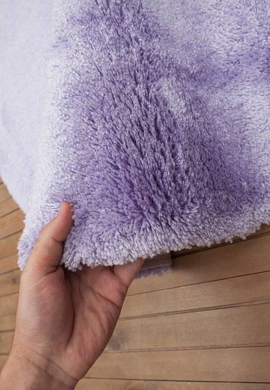 Сиреневый мягкий коврик для ванной 3506 Lilac