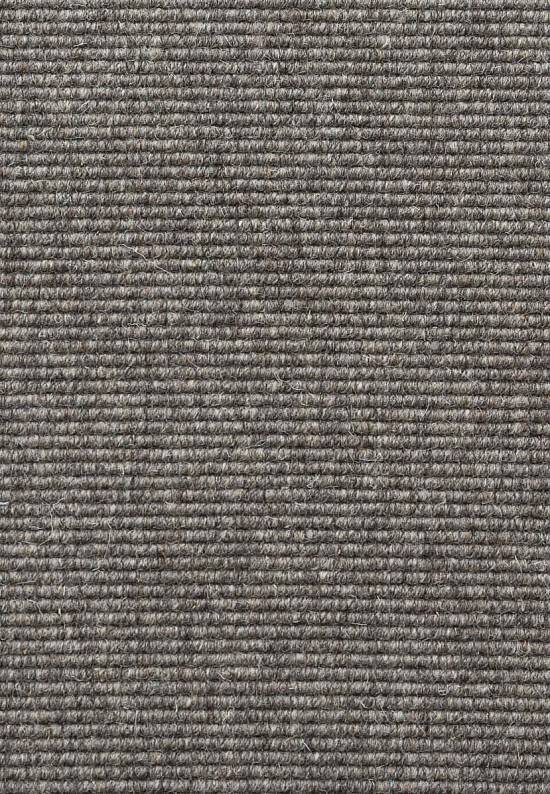 Безворсовый шерстяной ковер Dark Grey