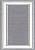 Двусторонний безворсовый ковер из шенилла NK 06 Grey White