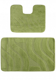 дизайн комплекта ковриков для ванной Confetti Bath Maximus Symphony 2510 Green PS