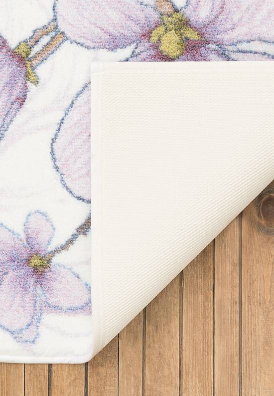 Светлый коврик для ванной  Interlace 01 Lilac