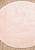 Розовый мягкий коврик для ванной 3504 Pastel Pink