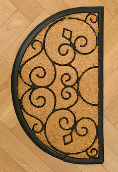 дизайн входного коврика Doormat kokos Nippon-6042-2 discount2 фигура