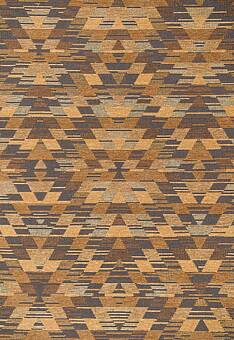 фрагмент безворсового ковра Smart Weave Vergi-Caramel